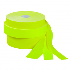 Reflektierende Streifen zum Aufnähen in Gelb - Breite 20 mm 25 mm 30 mm 38 mm und 50 mm - Packung 5 m